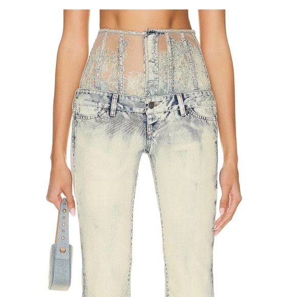 DIESEL LACE JEANS - Picture 1 of 7
